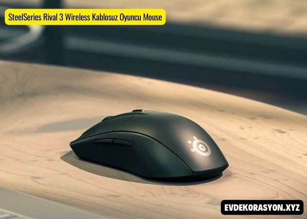 Steelseries Rival 3 Wireless ve Bluetooth Optik Oyuncu Mouse