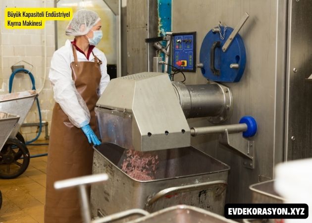Et İşleme İhtiyacına Göre Endüstriyel Kıyma Makinesi